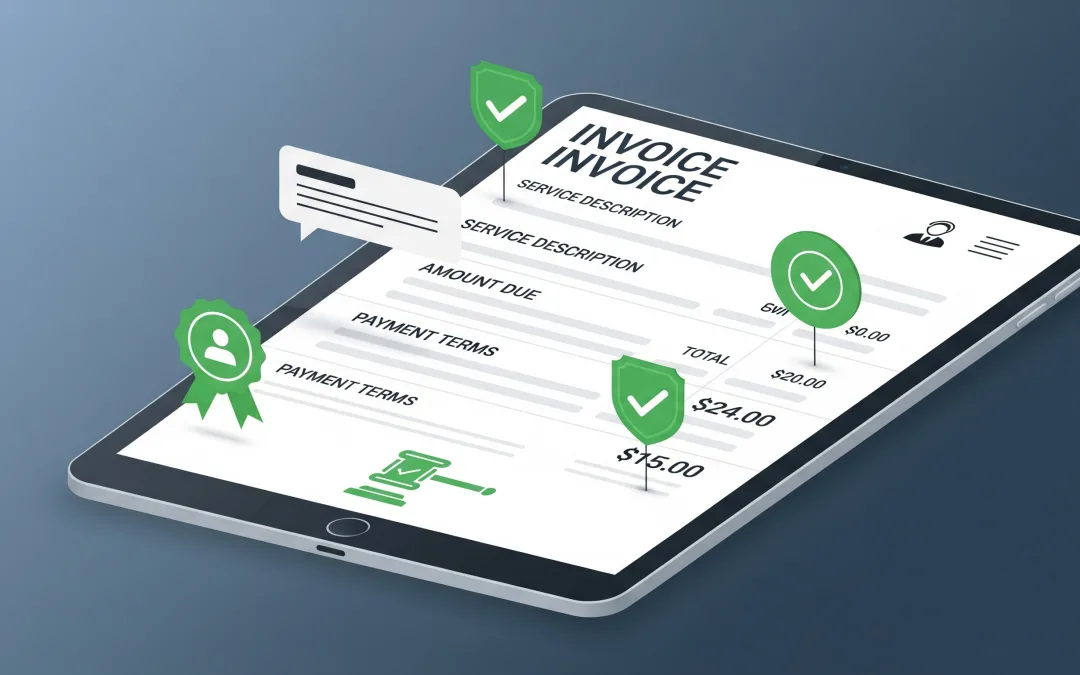 Mentions obligatoires sur une facture auto-entrepreneur : le guide complet